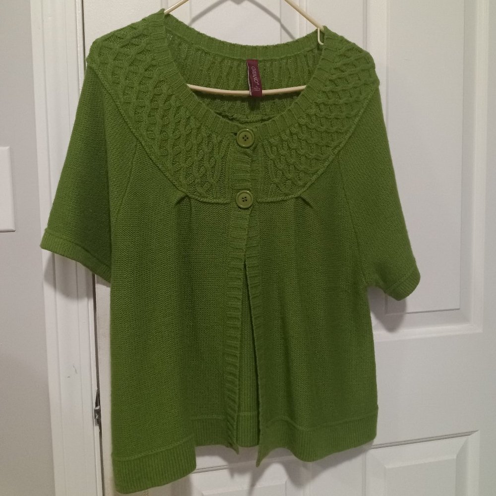 Sweater - shrug/vest type